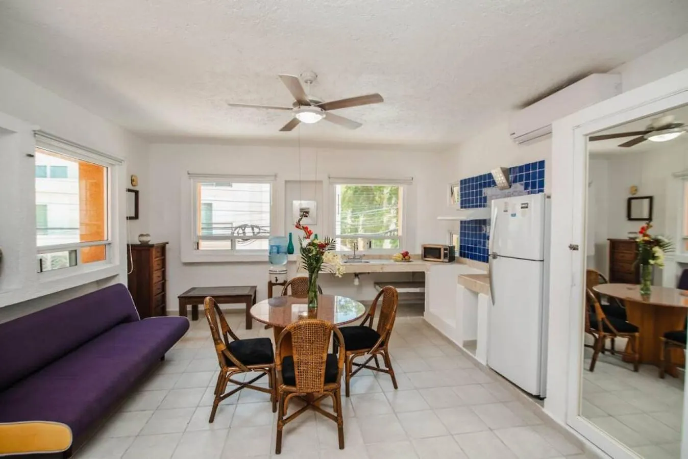 Apartment 1Br Apt With Balcony And Terrace, 1 Block From 5Th Av Playa del Carmen