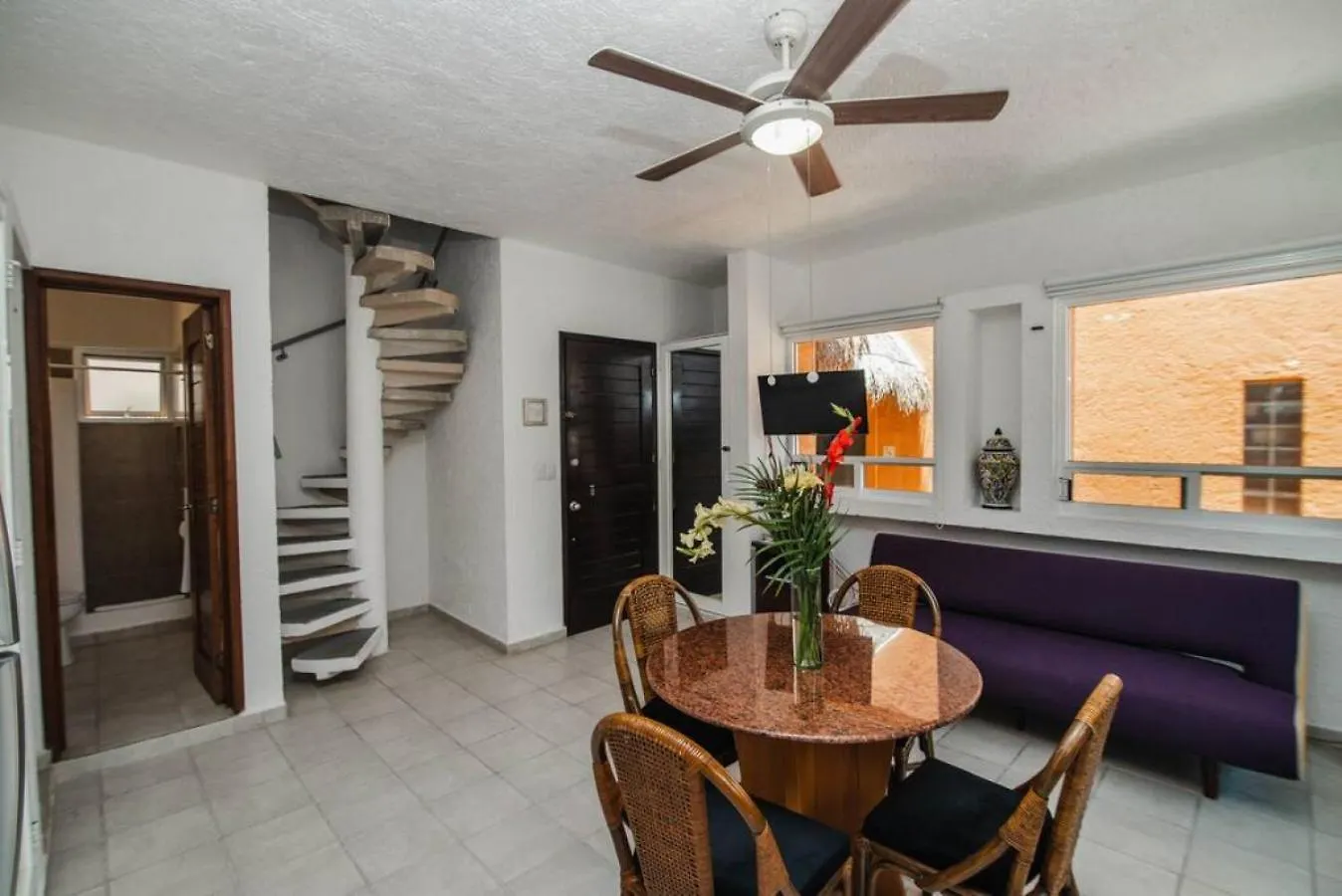 1Br Apt With Balcony And Terrace, 1 Block From 5Th Av Playa del Carmen 0*,  Mexico