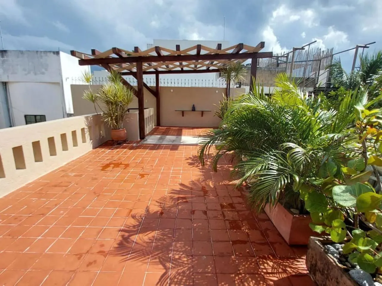 1Br Apt With Balcony And Terrace, 1 Block From 5Th Av Playa del Carmen 0*,  Mexico