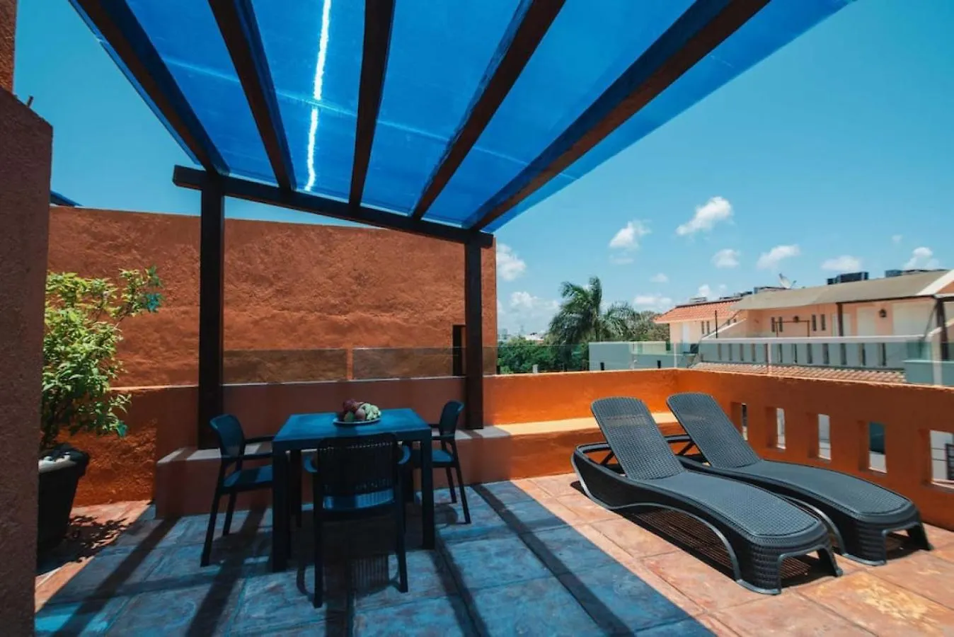 1Br Apt With Balcony And Terrace, 1 Block From 5Th Av Playa del Carmen