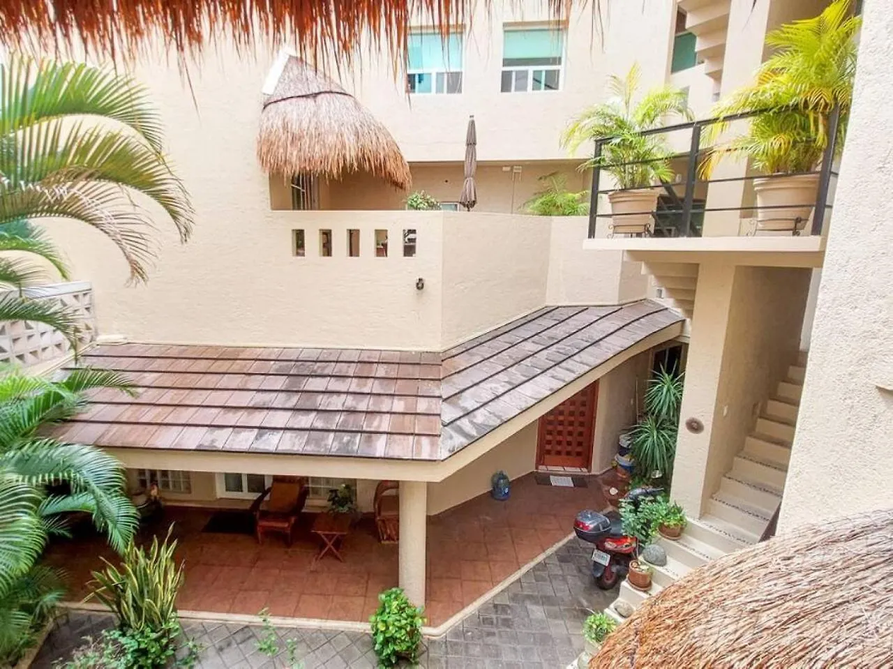 公寓 1Br Apt With Balcony And Terrace, 1 Block From 5Th Av 普拉亚卡门